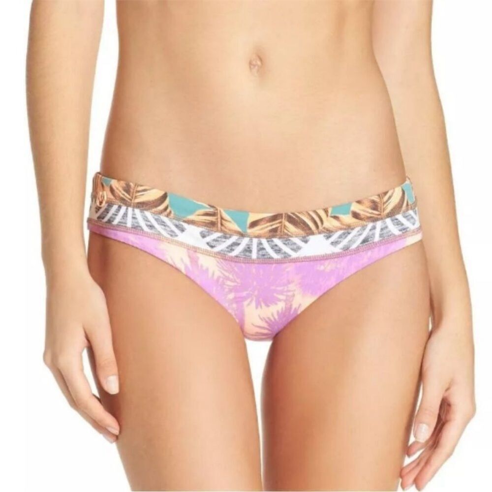 Maaji Sunset Palm Trees Low Rise Cheeky Bikini Bottom